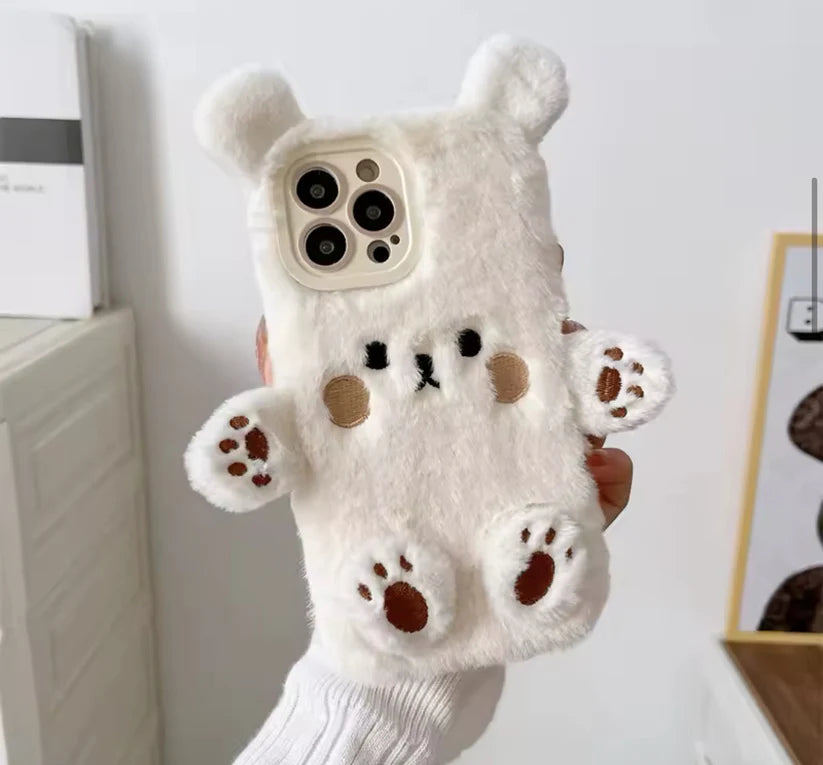 Plushie Teddy phone case 🧸
