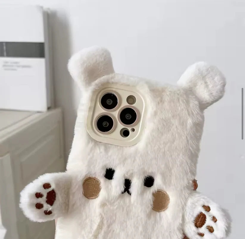 Plushie Teddy phone case 🧸