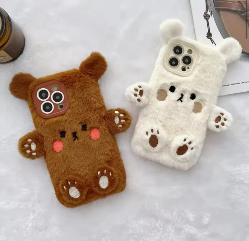 Plushie Teddy phone case 🧸