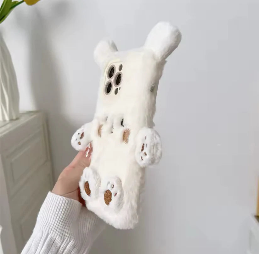 Plushie Teddy phone case 🧸