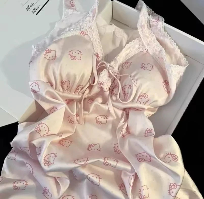Hello Kitty pink sleep dress