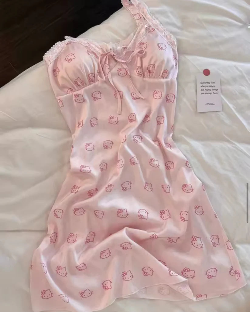 Hello Kitty pink sleep dress