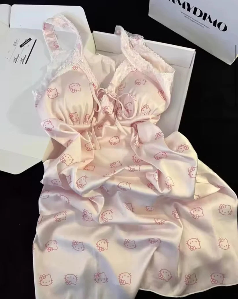 Hello Kitty pink sleep dress